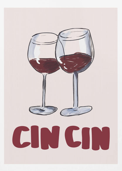 Cin Cin 2 - Poster / Art Print