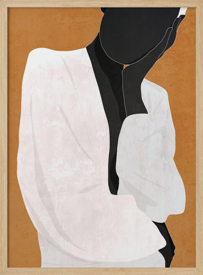 Minimal Art Girl - Poster / Art Print