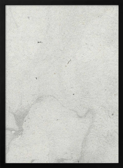 Minimalist art print of a light gray concrete texture, framed in black for a modern wall art look.