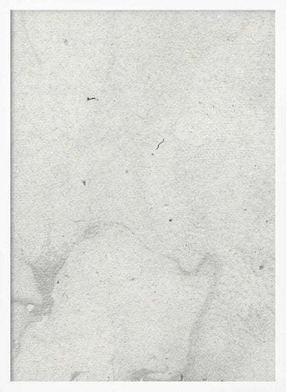 Minimalist art print of a light gray concrete texture, framed in black for a modern wall art look.