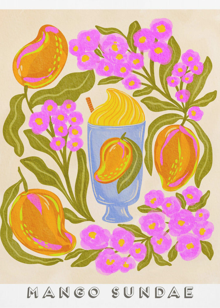 Mango Sundae - Poster / Art Print