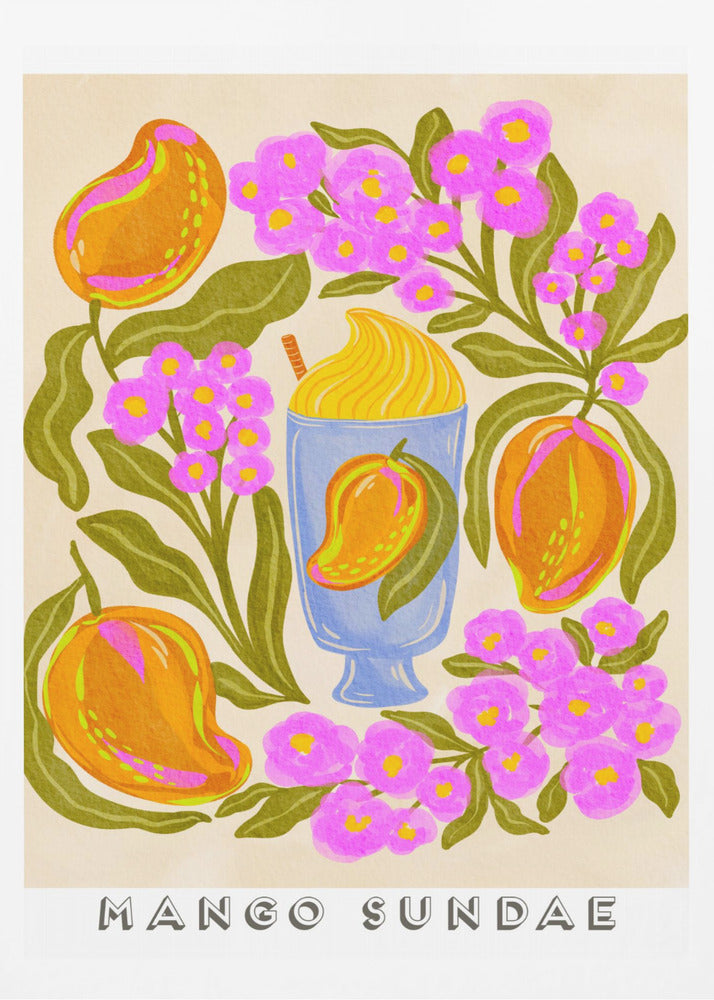 Mango Sundae - Poster / Art Print