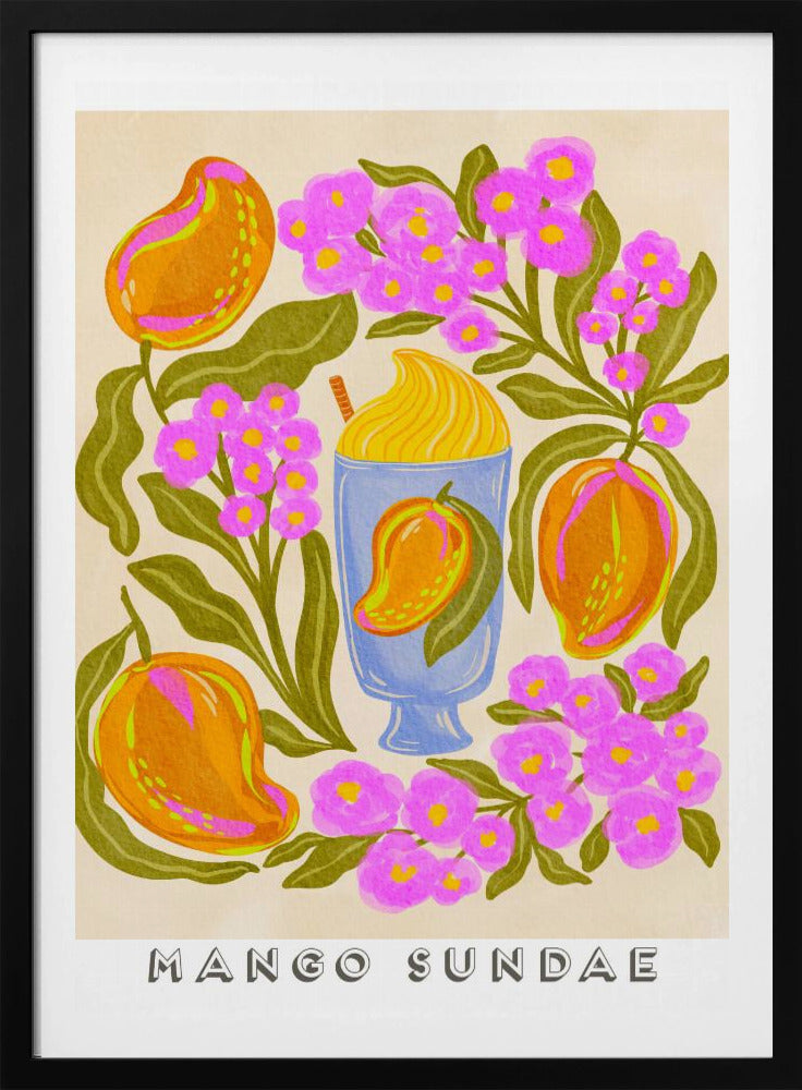 Mango Sundae - Poster / Art Print