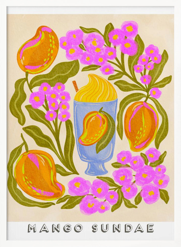 Mango Sundae - Poster / Art Print