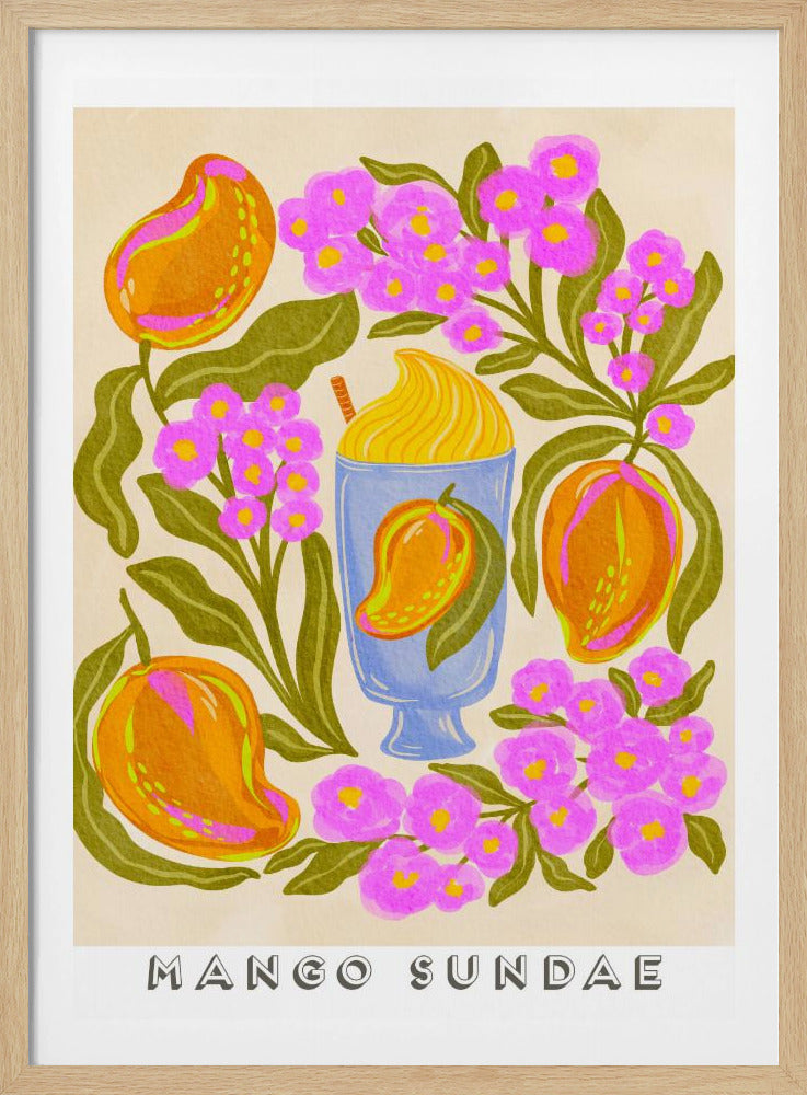 Mango Sundae - Poster / Art Print
