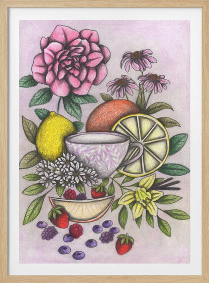 Rococo Tea - Poster / Art Print
