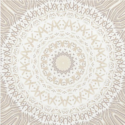 Festival Summer Beige Mandala - Poster / Art Print