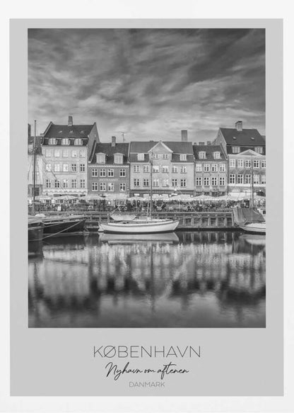 Copenhagen's Historic Harbor - Poster / Art Print