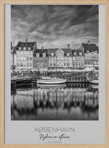 Copenhagen's Historic Harbor - Poster / Art Print