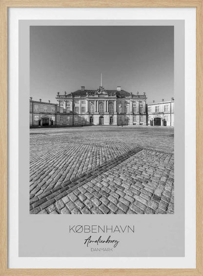 Amalienborg Palace In Copenhagen - Poster / Art Print