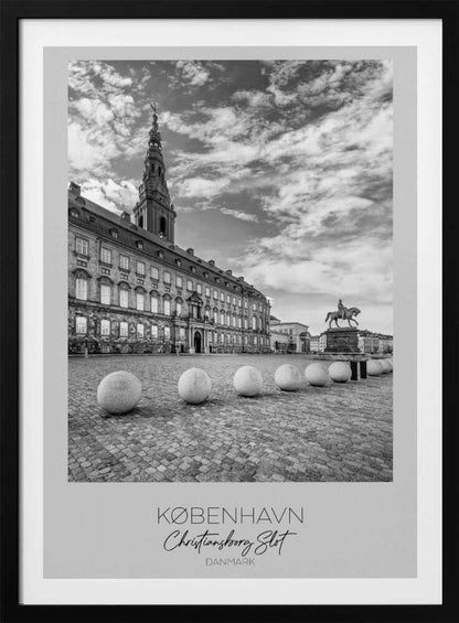 Christiansborg Palace In Copenhagen - Poster / Art Print