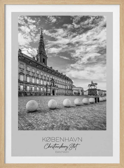 Christiansborg Palace In Copenhagen - Poster / Art Print