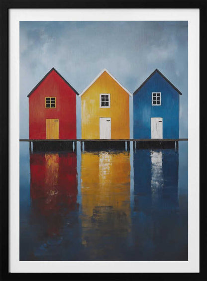 Harbour Harmony - Poster / Art Print