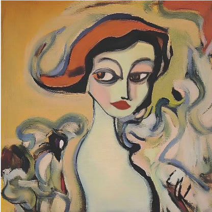 Woman With a Hat - Poster / Art Print