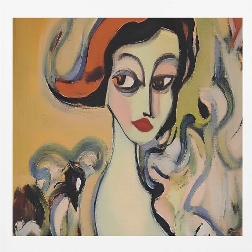 Woman With a Hat - Poster / Art Print