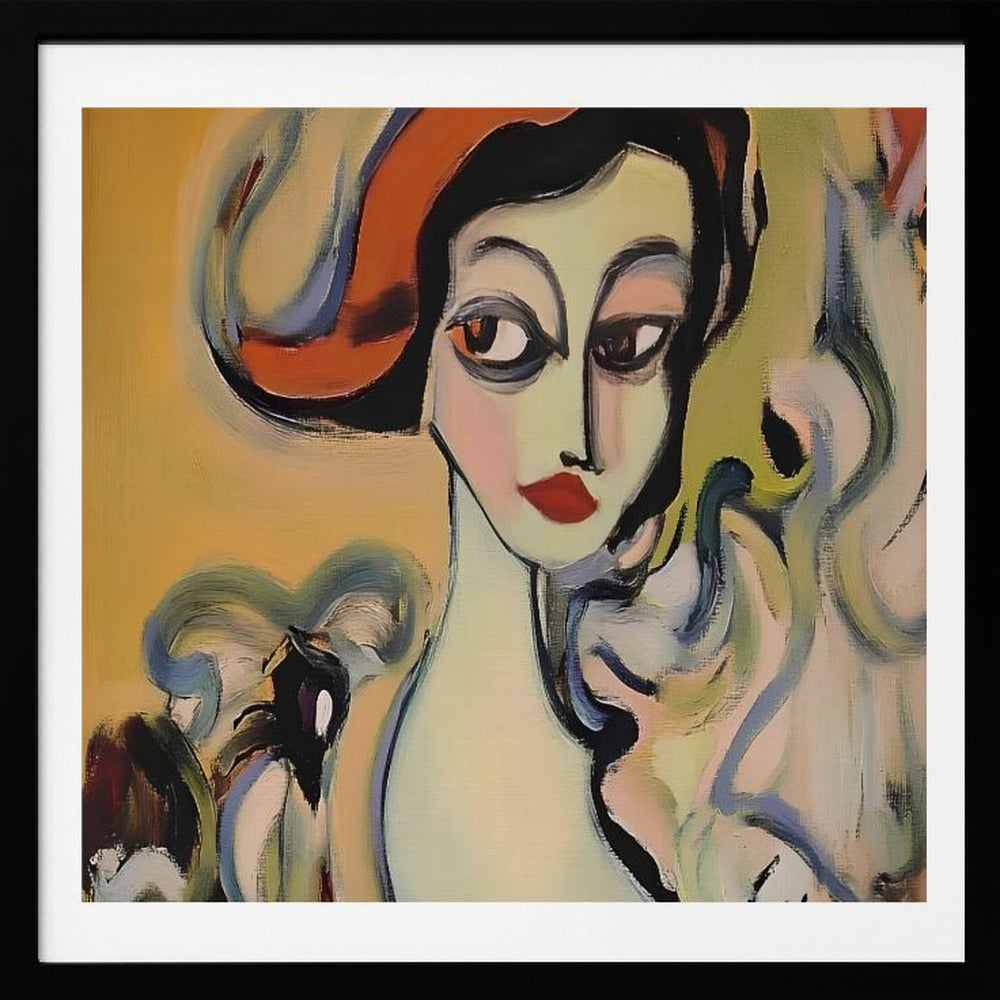 Woman With a Hat - Poster / Art Print