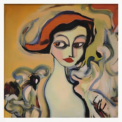 Woman With a Hat - Poster / Art Print
