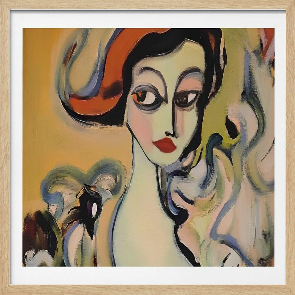 Woman With a Hat - Poster / Art Print