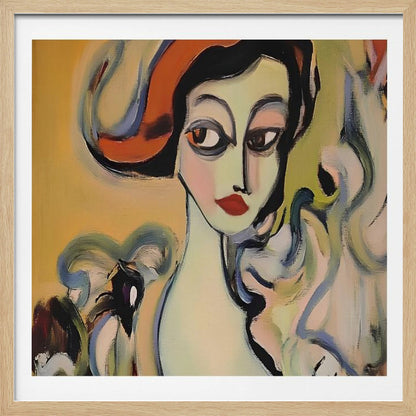 Woman With a Hat - Poster / Art Print