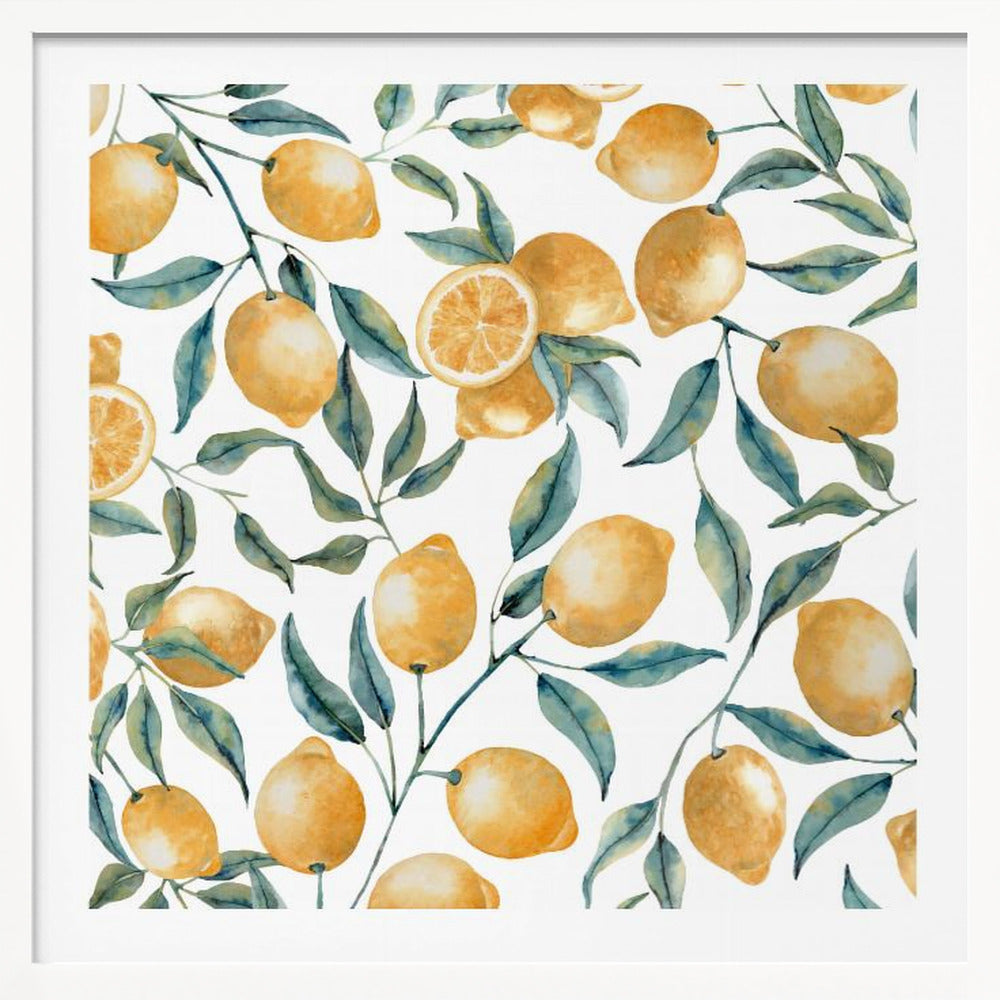 Summer Lemon - Poster / Art Print