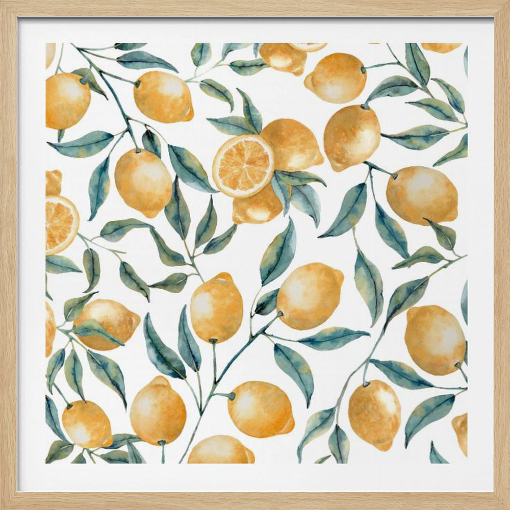 Summer Lemon - Poster / Art Print