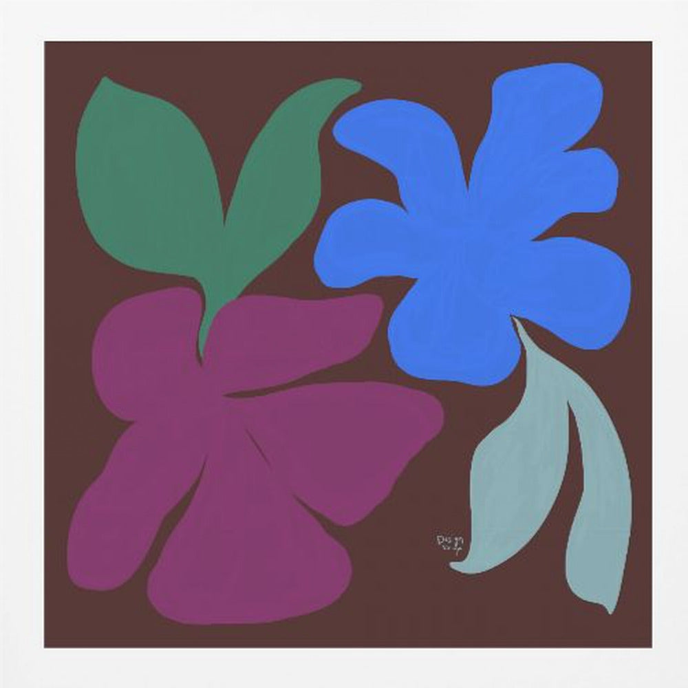 Graphic Florals - Poster / Art Print