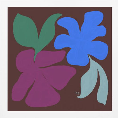 Graphic Florals - Poster / Art Print