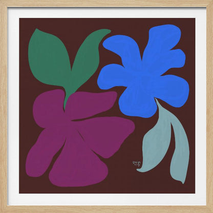 Graphic Florals - Poster / Art Print