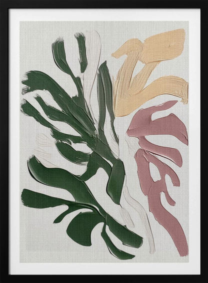Painterly Florals II - Poster / Art Print