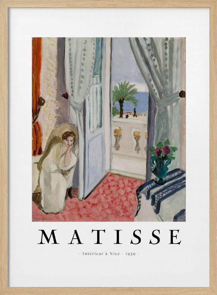 Interior à Nice - Poster / Art Print