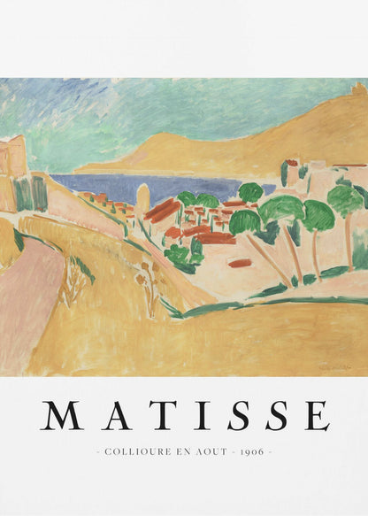 Collioure En Aout - Poster / Art Print