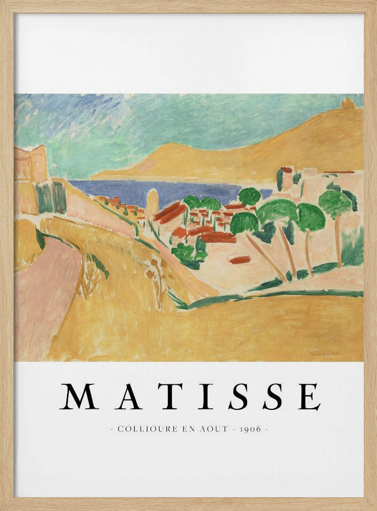 Collioure En Aout - Poster / Art Print