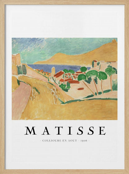 Collioure En Aout - Poster / Art Print