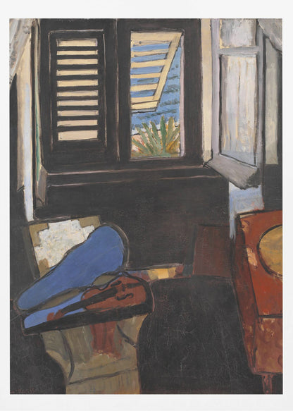 Intérieur Au Violon - Poster / Art Print