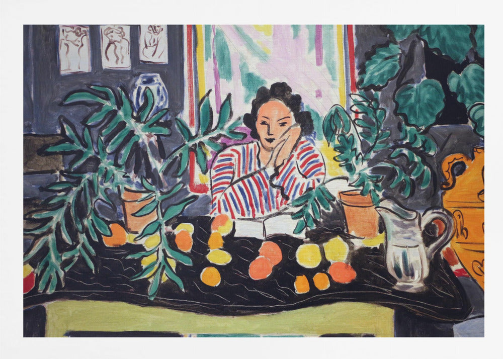 Interno Con Vaso Etrusco 1940 - Poster / Art Print