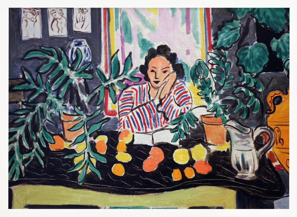 Interno Con Vaso Etrusco 1940 - Poster / Art Print