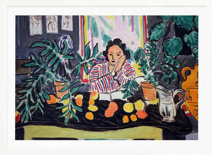Interno Con Vaso Etrusco 1940 - Poster / Art Print