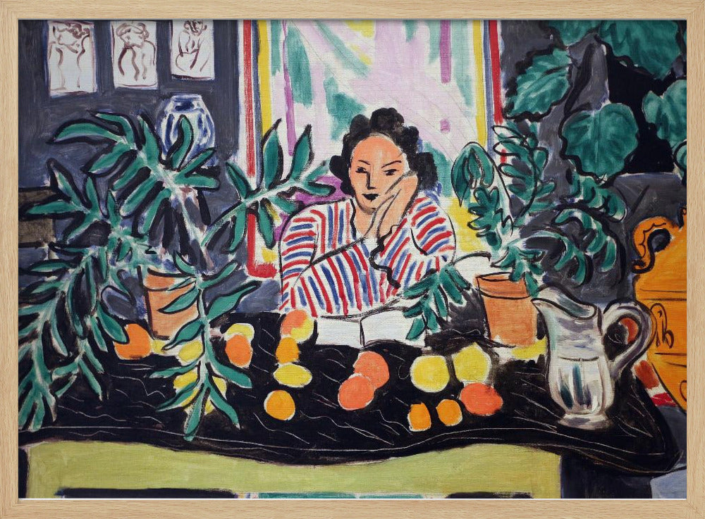 Interno Con Vaso Etrusco 1940 - Poster / Art Print