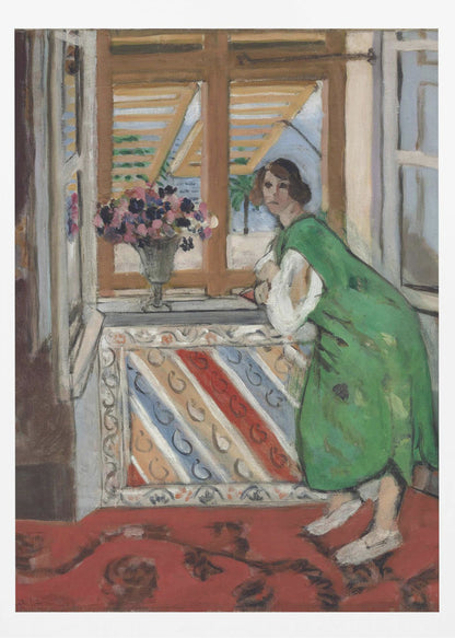 Jeune Fille a La Mauresque Original 1939 - Poster / Art Print