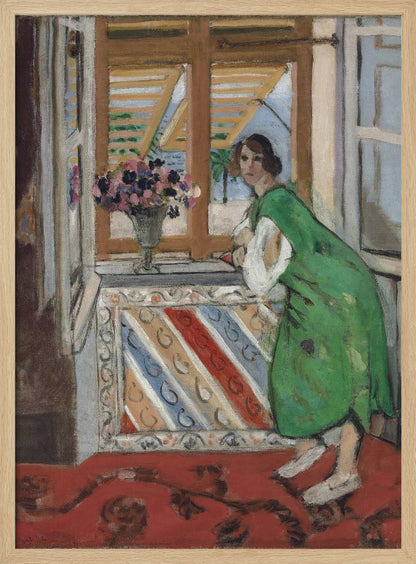 Jeune Fille a La Mauresque Original 1939 - Poster / Art Print
