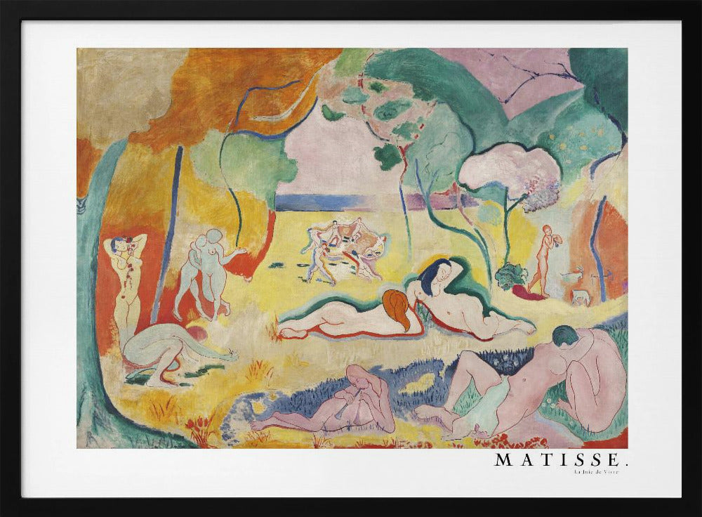 La Joie De Vivre, With Boarder - Poster / Art Print