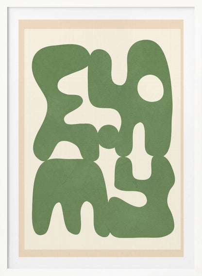 Organic Harmony Forms - Poster / Art Print