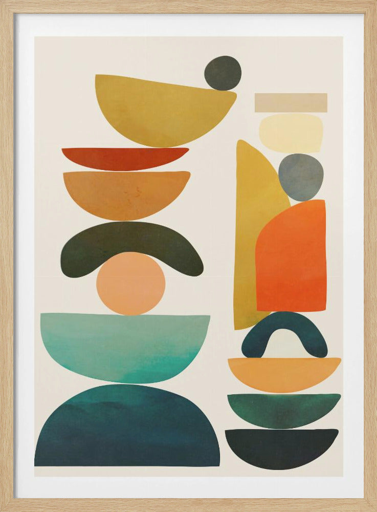 Geometric Harmony - Poster / Art Print