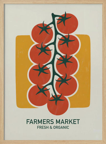 Farmers Market - Poster / Art Print