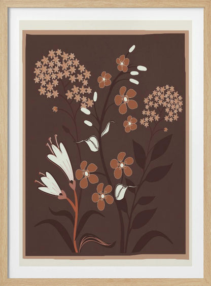 Floral Harmony - Poster / Art Print