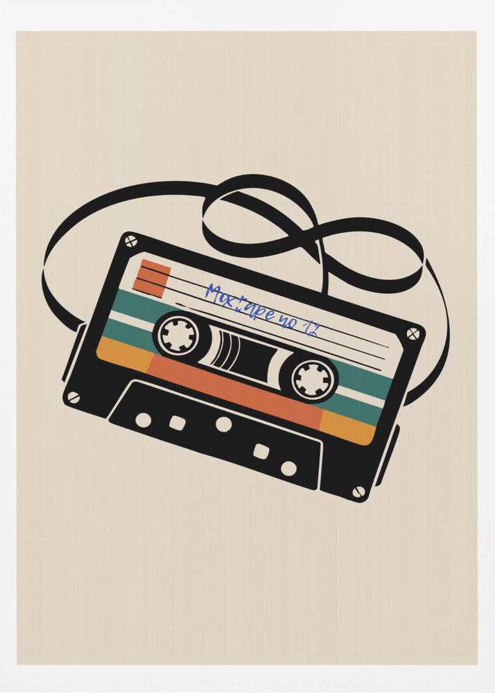 Mixtape No 12 - Poster / Art Print