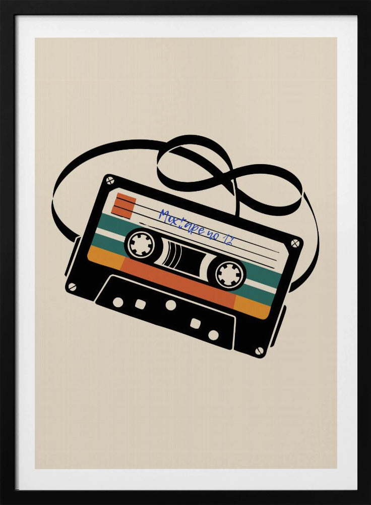 Mixtape No 12 - Poster / Art Print