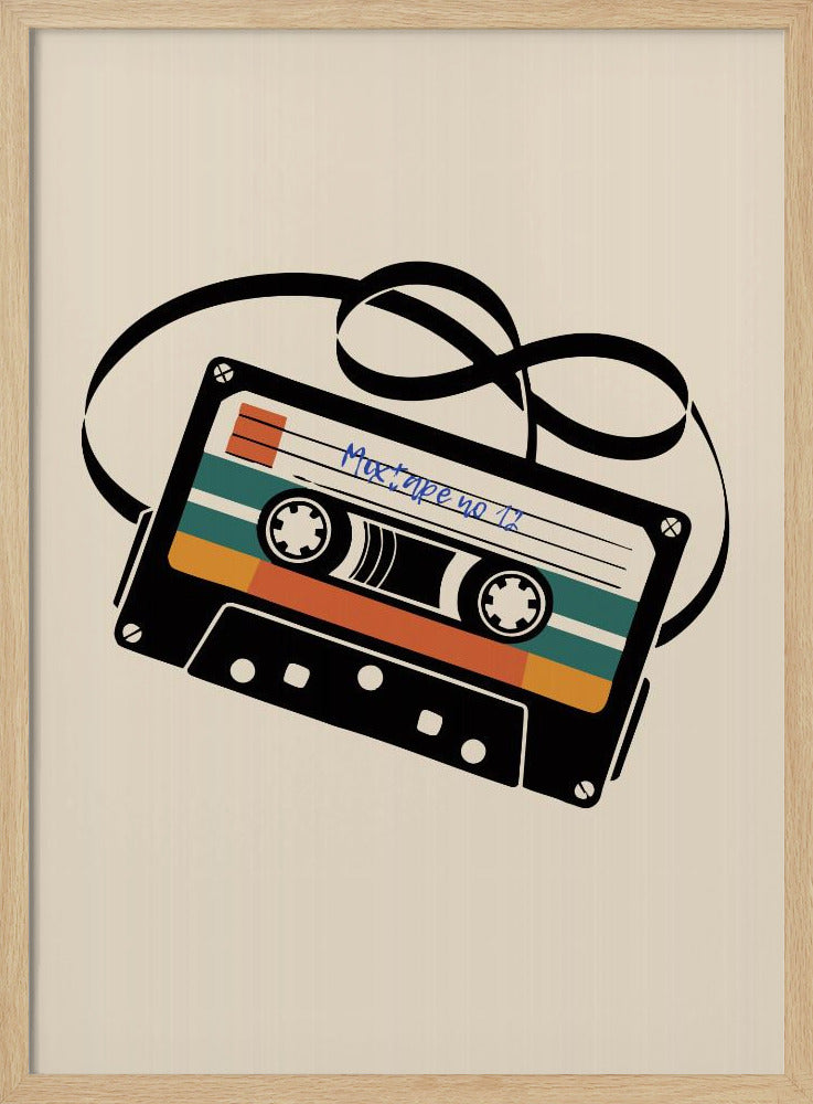 Mixtape No 12 - Poster / Art Print