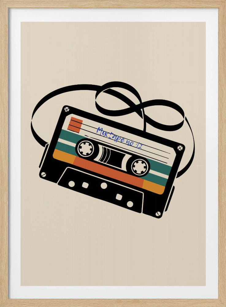 Mixtape No 12 - Poster / Art Print