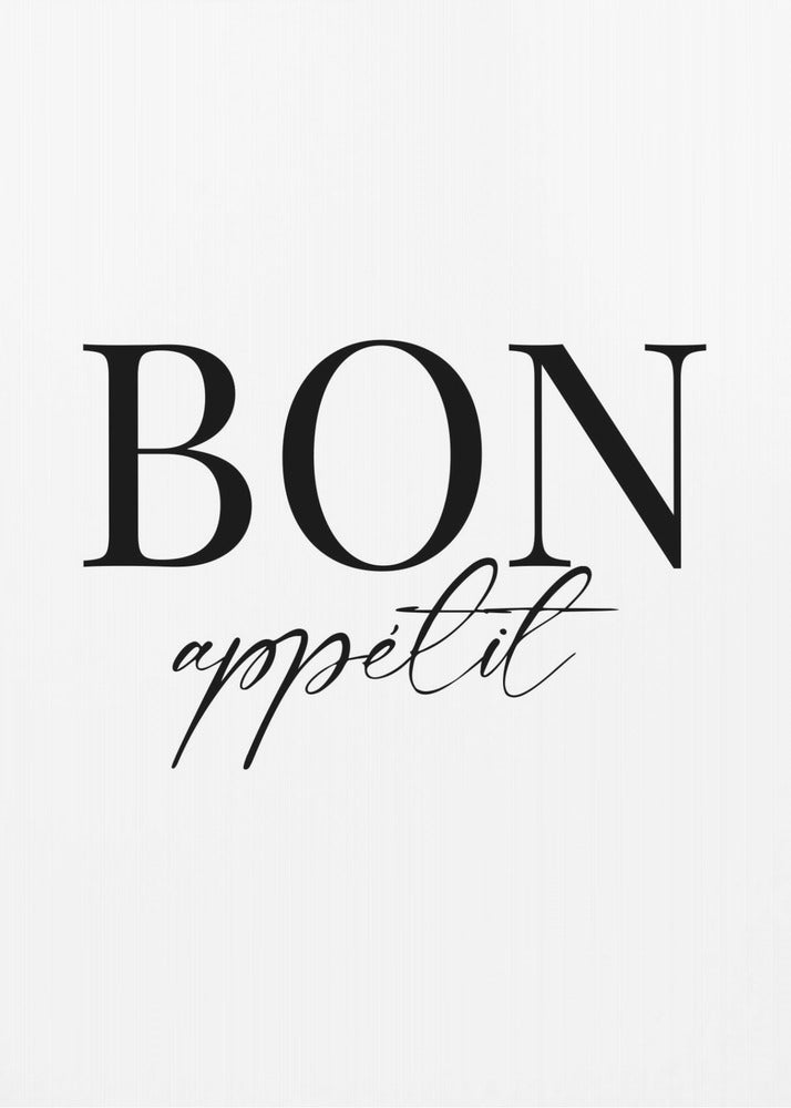 Bon Appetit No 1 - Poster / Art Print